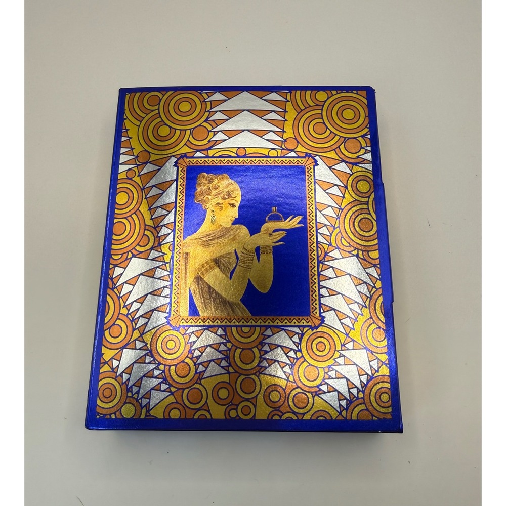 Vintage Avon Trailing Arbutus Cologne .5oz Roaring Twenties Art Deco Box Set